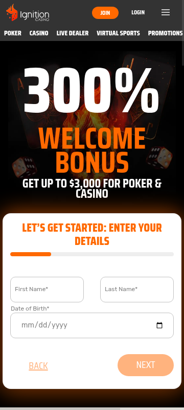 Ignition mobile screenshot